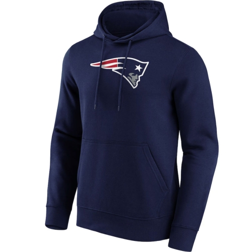 Training Sweatshirt for Adults New Era CHST PRNT TM LOG HOODY Blue (3XL)