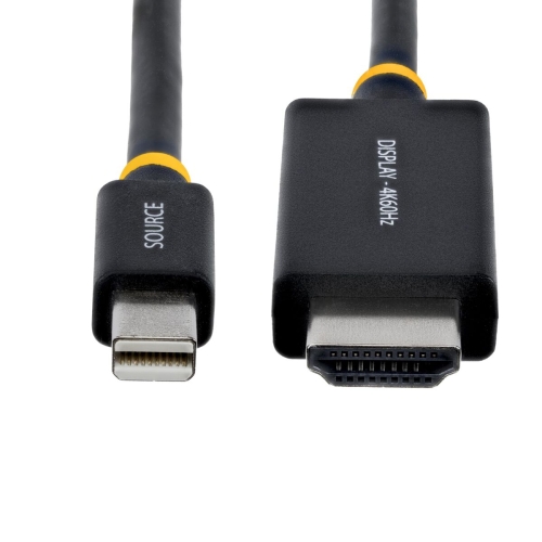 HDMI Cable Startech 2M-MDP-HDMI2-4K60 Black