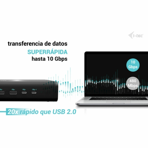 Dockstation i-Tec CA6MONITORDOCKPD