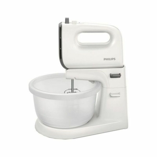 Mixer-Kneader with Bowl Philips Amasadora HR3745/00 450 W White Black 3 L