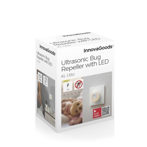 Ultrasonic Repeller with LED KL Litto InnovaGoods (Refurbished A+)