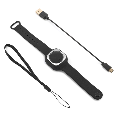 Ultrasonic Mosquito-repellent Watch Wristquitto InnovaGoods Black Silicone (Refurbished A+)