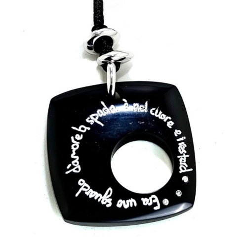 Ladies' Necklace Demaria DM6TC036-NEGR