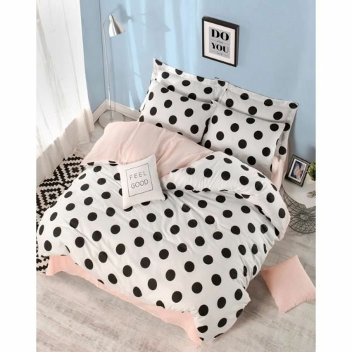 Duvet cover set White Super king 3 Pieces