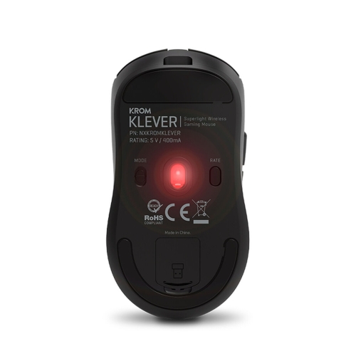 Gaming Mouse Krom KLEVER Black 10000 dpi