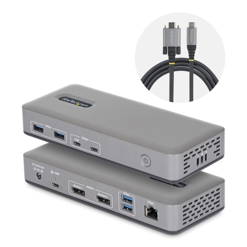 USB Hub Startech 201UE-USBC-DOCK Grey