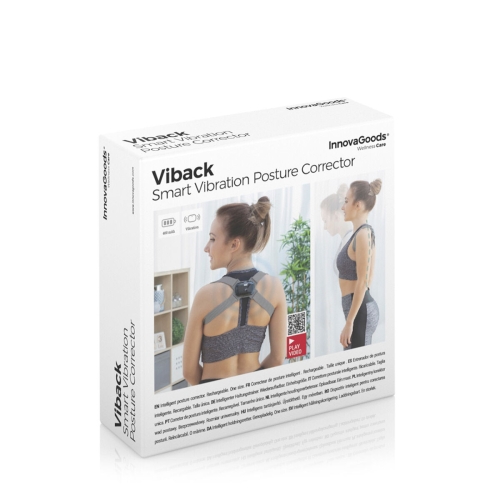 Intelligent Rechargeable Posture Trainer with Vibration Viback InnovaGoods (Refurbished B)