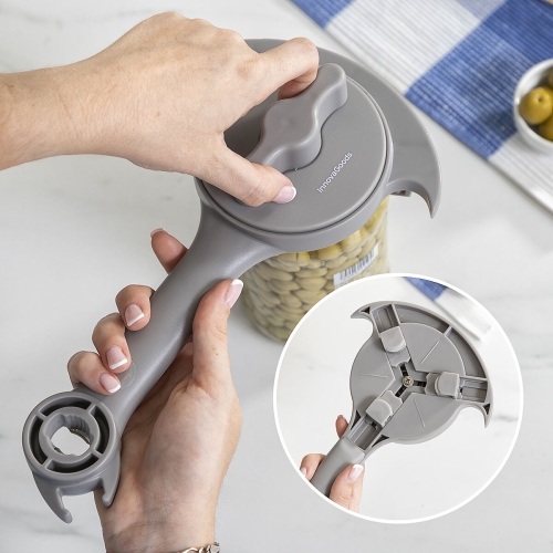 Multifunction Adjustable Lid Opener For Jars, Tins And Bottles Tapof Innovagoods