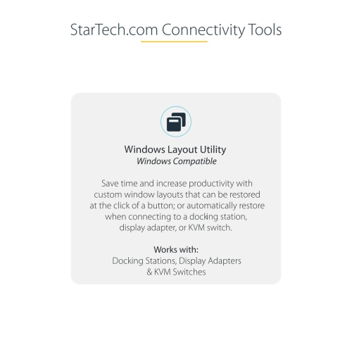 Adaptor Startech MST14CD122DP Grey
