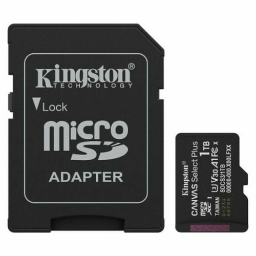 Micro SD Memory Card with Adaptor Kingston SDCS3 1 TB