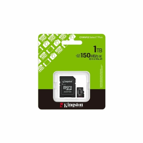 Micro SD Memory Card with Adaptor Kingston SDCS3 1 TB