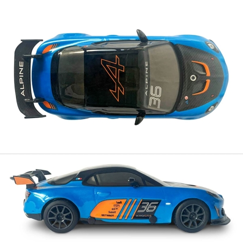 Remote-Controlled Car Mondo Alpine A110 GT4 Blue Turquoise
