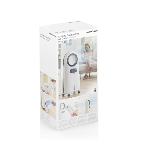 Bladeless, Evaporative Air Conditioner with LED Evareer InnovaGoods White (Refurbished C)