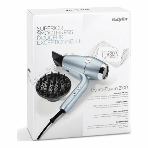 Hairdryer Babyliss D773DE 2100 W Blue Metallic