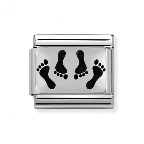 Woman's charm link Nomination NN C Silver