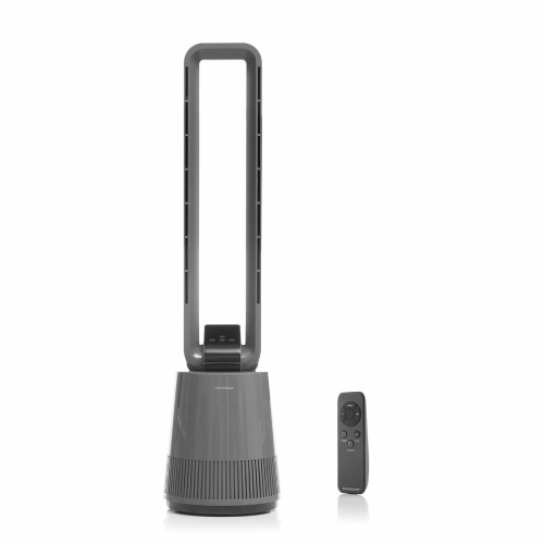 Blade-free Fan with Purifying Filter and Remote Control InnovaGoods BLOHO model Grey 50 W (Refurbished B)