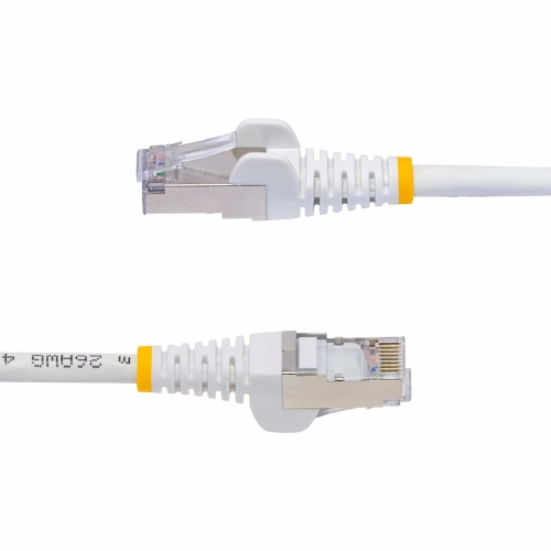USB Cable Startech NLWH-50C-CAT8-PATCH White 50 cm