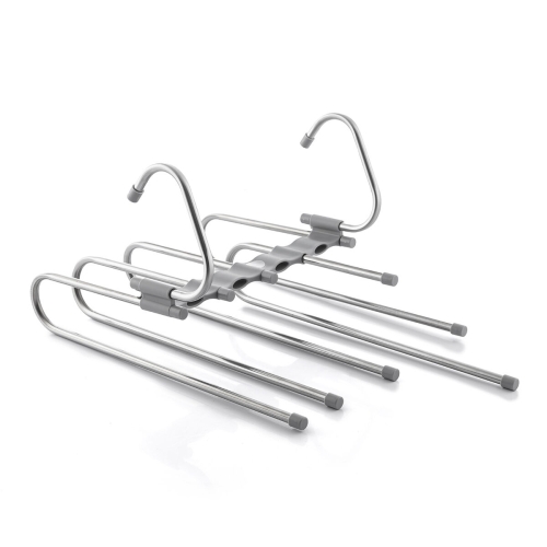 5-in-1 Multiple Trouser Hanger Havser InnovaGoods Stainless steel (Refurbished A)
