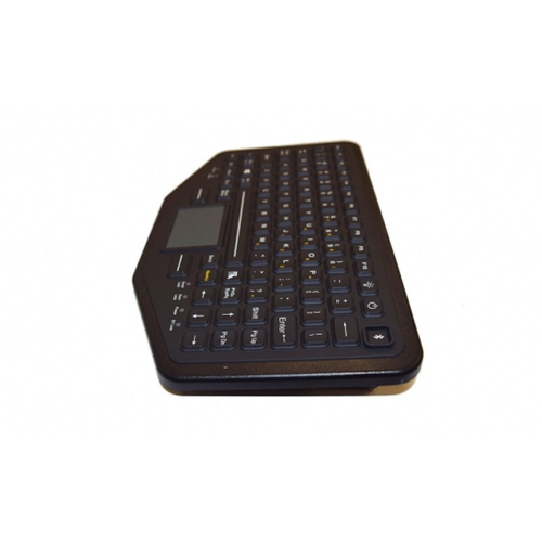 Keyboard Gamber Johnson 7300-0113 Black Spanish Qwerty