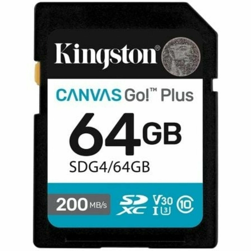 Micro SD Memory Card with Adaptor Kingston SDG4 64 GB