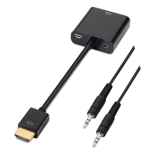 HDMI toS VGA with Audio Adapter Aisens A122-0126