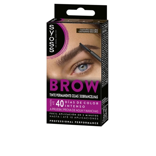 Eyebrow Tint Syoss BROW TINT Dark Brown