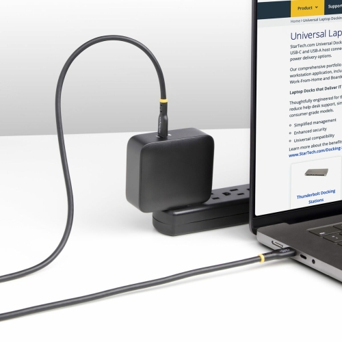 USB Cable Startech USB2EPR3M Black 3 m