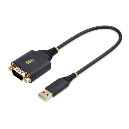 USB Cable Startech 1P1FFC-USB-SERIAL Black 30 cm