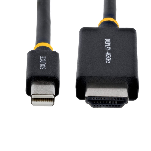 HDMI Cable Startech 1M-MDP-HDMI2-4K60 Black 1 m