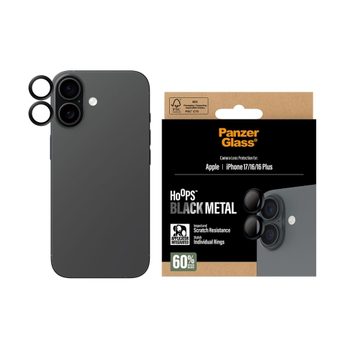 Lens Protector Panzer Glass PG55024 Black