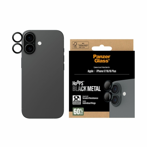 Lens Protector Panzer Glass PG55024 Black