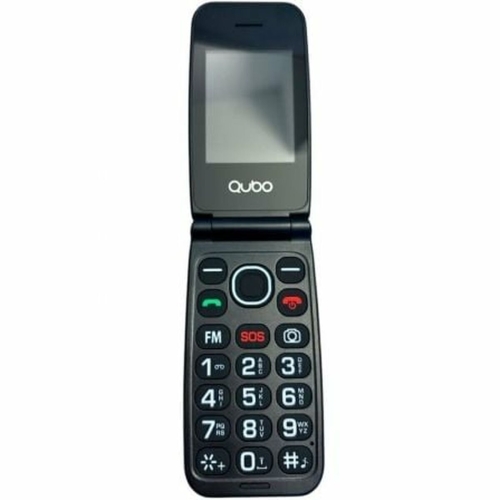 Mobile telephone for older adults Qubo NEONWBK 4G Black 32 GB 256 GB 2.4"