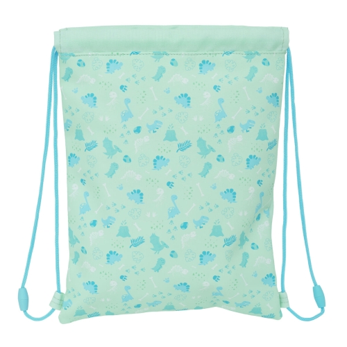 Backpack with Strings Safta Dino Green 26 x 34 x 1 cm
