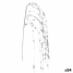 Branch Krist+ Silver Berries 100 x 3 x 5 cm (24 Units) image1