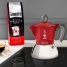 Italian Coffee Pot Bialetti 0006946/NP Red Metal image5