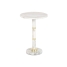 Side table Home ESPRIT White Golden 41 X 41 X 58 CM image1