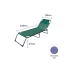 Sun-lounger Marbueno Brown 190 x 27 x 58 cm image3