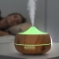 Aroma Diffuser Humidifier with Multicolour LED Wooden-Effect InnovaGoods image2