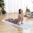 Non-slip Yoga Mat with Position Lines and Exercise Guide Asamat InnovaGoods image3