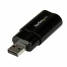 External Sound Card USB Startech ICUSBAUDIOB Black image4