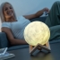 Rechargeable LED Moon Lamp Moondy InnovaGoods image1