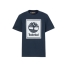 Men’s Short Sleeve T-Shirt Timberland Stack Logo Black image1