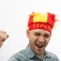 Spanish Flag Wig Hat image1