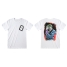 Short Sleeve T-Shirt DC Comics Batman Card White Unisex image1
