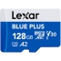 Micro SD Memory Card with Adaptor Lexar LMSBLPL128G-BNANG 128 GB image1