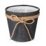 Planter Ibergarden Grey Plastic Lasso 16 x 14,5 x 16 cm image1