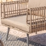 2-Seater Sofa Ariki Steel Rattan synthetic rattan 161 x 84 x 67 cm image4