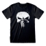 Short Sleeve T-Shirt Marvel Logo Black Unisex image1
