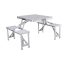 Picnic table Marbueno Grey 136 x 67 x 85 cm Aluminium image1