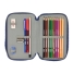 Double Pencil Case Harry Potter Captain Navy Blue 12.5 x 19.5 x 4 cm Double Pencil Case 29 Pieces image3